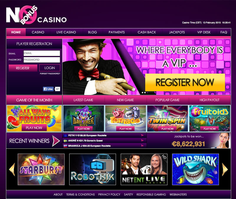Live Casino online - 8952