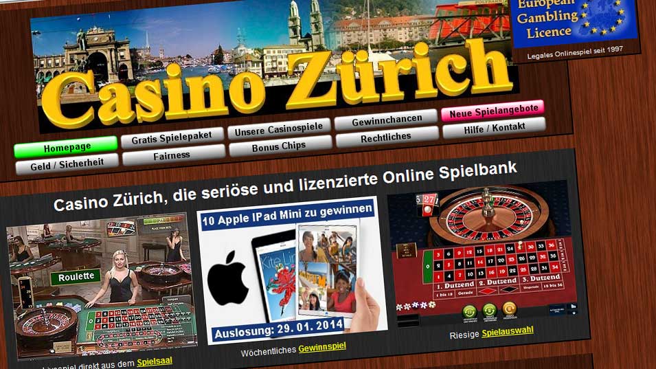 Seriose Online Casino Schweiz