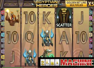 Spielautomaten Microgaming Egyptian Heroes - 58114
