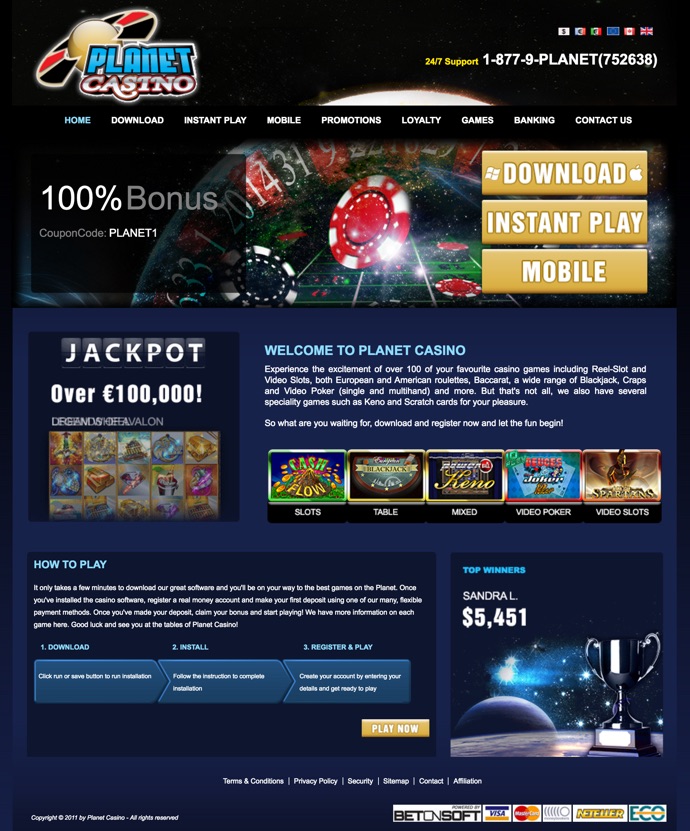 Beste onlinecasino Planet Casino - 35025