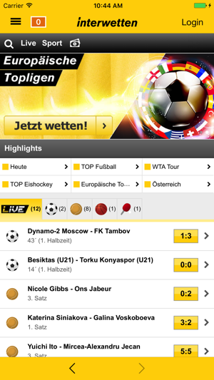 Sportwetten app - 65400