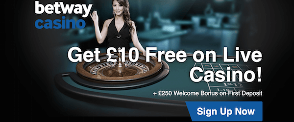 Bonus Betway Casino - 80215