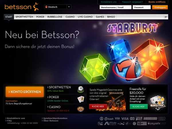 Betsson Casino Sportwetten - 88352