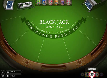 Black Jack Tabelle - 54975