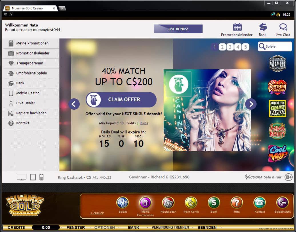 Online Casino De Test - 6723