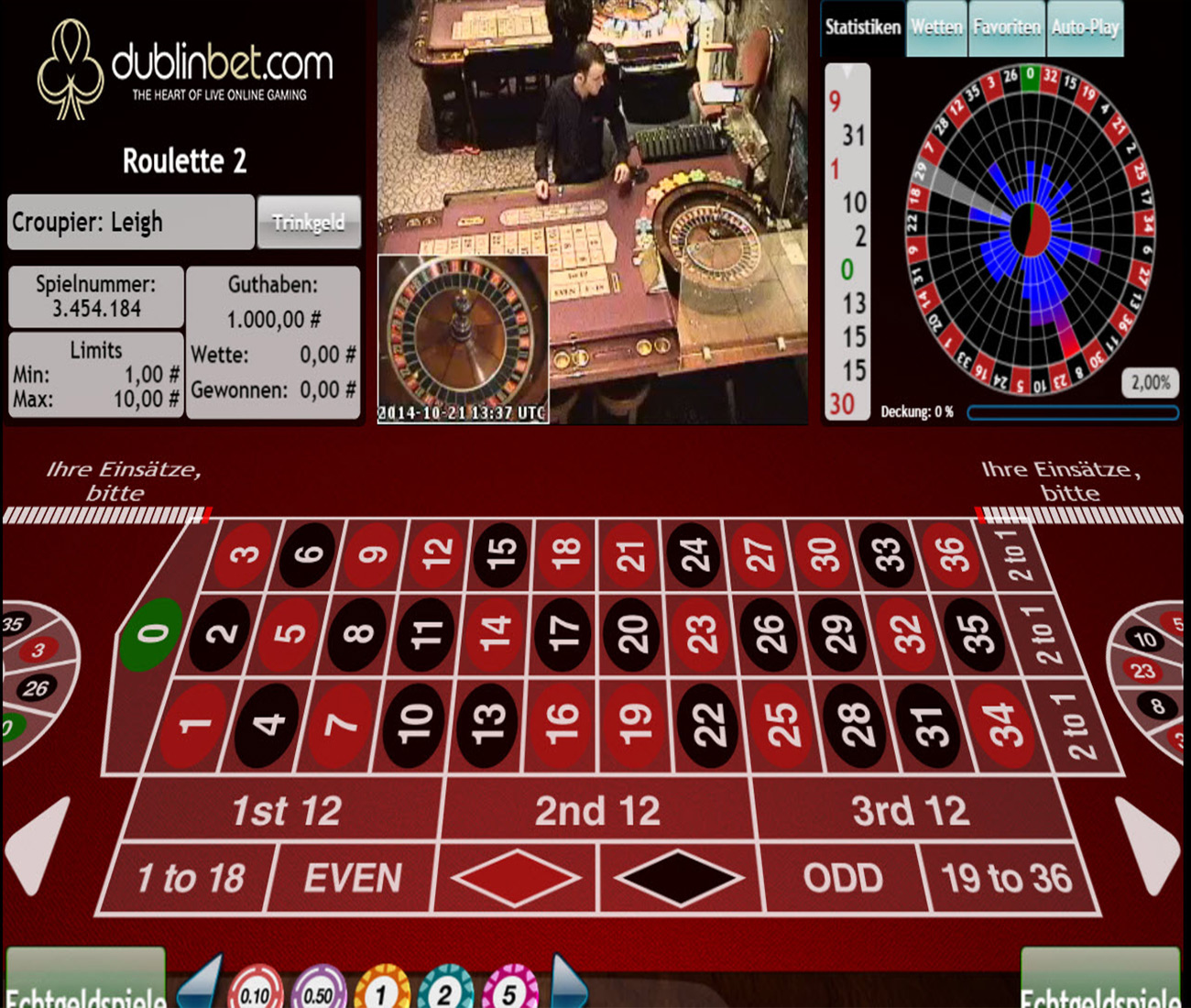Live Dealer Casino Dublinbet - 86805