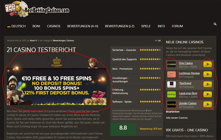 Online Casino Wie - 59313