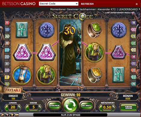 Secret Casino Bonus - 74685